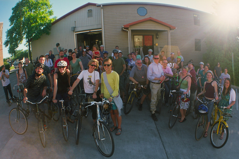 Progressive Dinner, Bike Lex, 2010